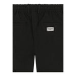 Dolce & Gabbana Bermuda Tinta Unita con Logo per Bambino L43P32 NERO DOLCE & GABBANA 