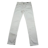 Dondup Pantalone Tinta Unita con Tasche per Bambino BP249 BIANCO DONDUP 