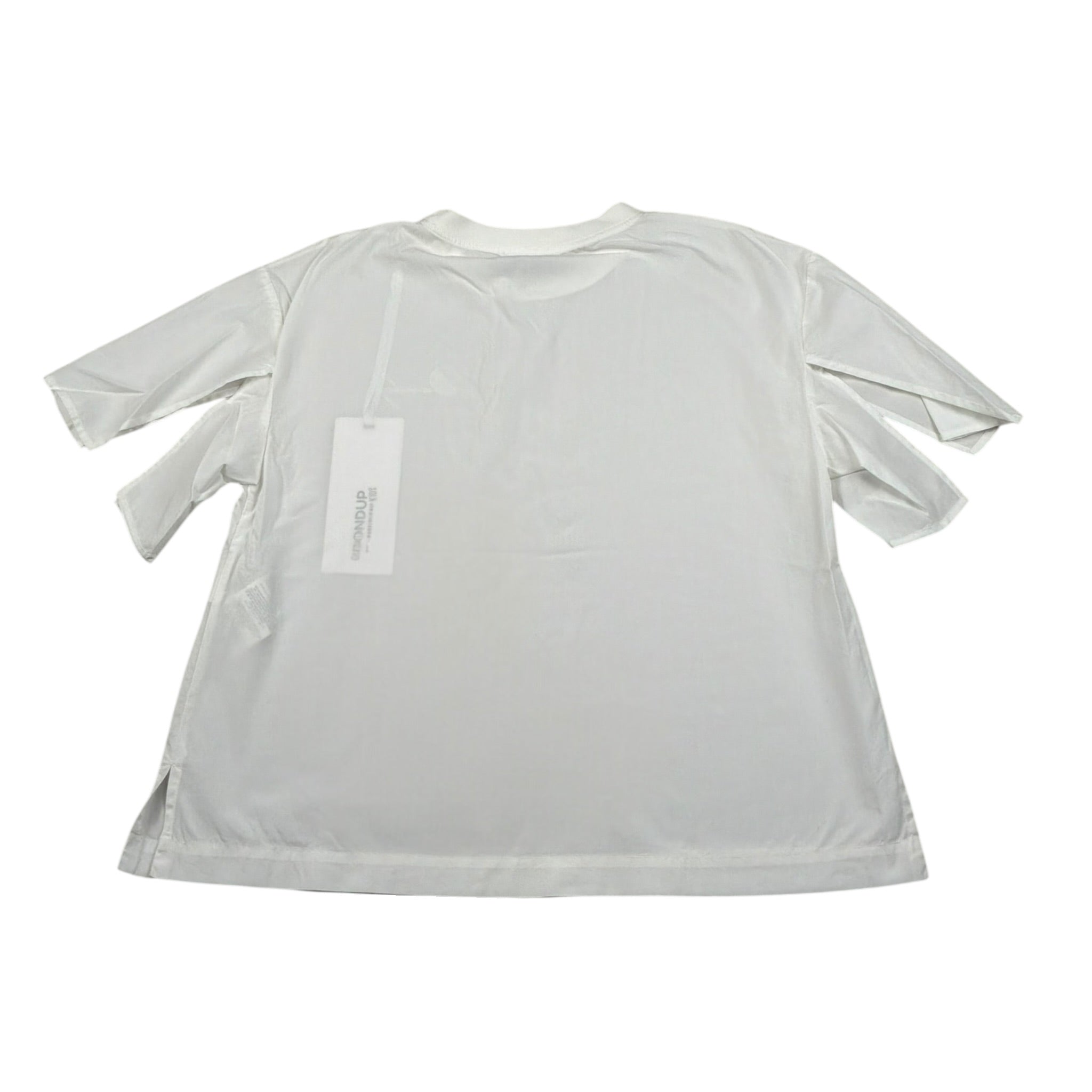 Dondup Camicia Mezza Manica Tinta Unita per Bambina DFCA032 BIANCO DONDUP 