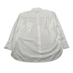 Dondup Camicia Manica Lunga Tinta Unita con Ricamo Logo per Bambina DFCA037XX BIANCO DONDUP 
