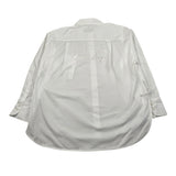 Dondup Camicia Manica Lunga Tinta Unita con Ricamo Logo per Bambina DFCA037XX BIANCO DONDUP 