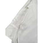 Dondup Camicia Manica Lunga Tinta Unita con Ricamo Logo per Bambina DFCA037XX BIANCO DONDUP 