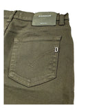 Dondup Bermuda Tinta Unita con 5 Tasche per Bambino DMBE27 VERDE DONDUP 