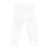 Dondup Pantalone Tinta Unita con Tasconi per Bambino DMPA114X BIANCO DONDUP 