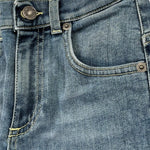 Dondup Jeans Tinta Unita per Bambino DMPA130 BLU DONDUP 