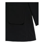 Dou Dou Giacca Tinta Unita con Zip per Bambina DW2A27 NERO DOU DOU 