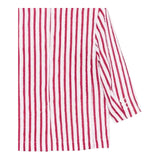 Dou Dou Giacca Tinta Unita con Fantasia A Righe per Bambina DW2P34 BORDEAUX DOU DOU 