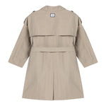 Dou Dou Trench Tinta Unita Doppiopetto per Bambina DW2P40 BEIGE DOU DOU 