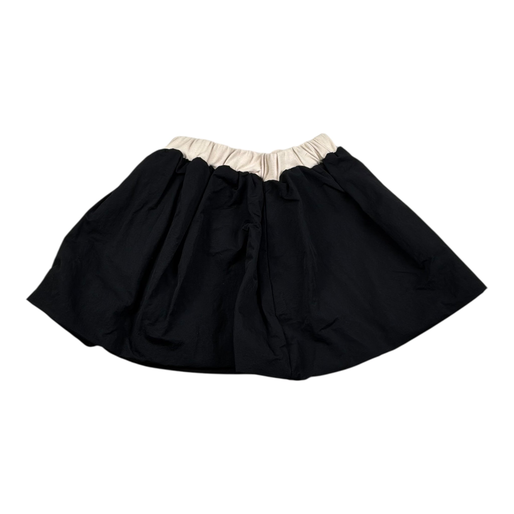 Dou Dou Gonna Tinta Unita con Elastico In Vita per Bambina DW7A41 NERO DOU DOU 