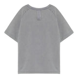 Dou Dou T-Shirt Girocollo Tinta Unita per Bambina DW8P51X GRIGIO DOU DOU 