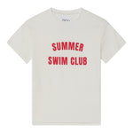 Dou Dou T-Shirt Girocollo Tinta Unita con Stampa per Bambina DW8P81X BIANCO DOU DOU 