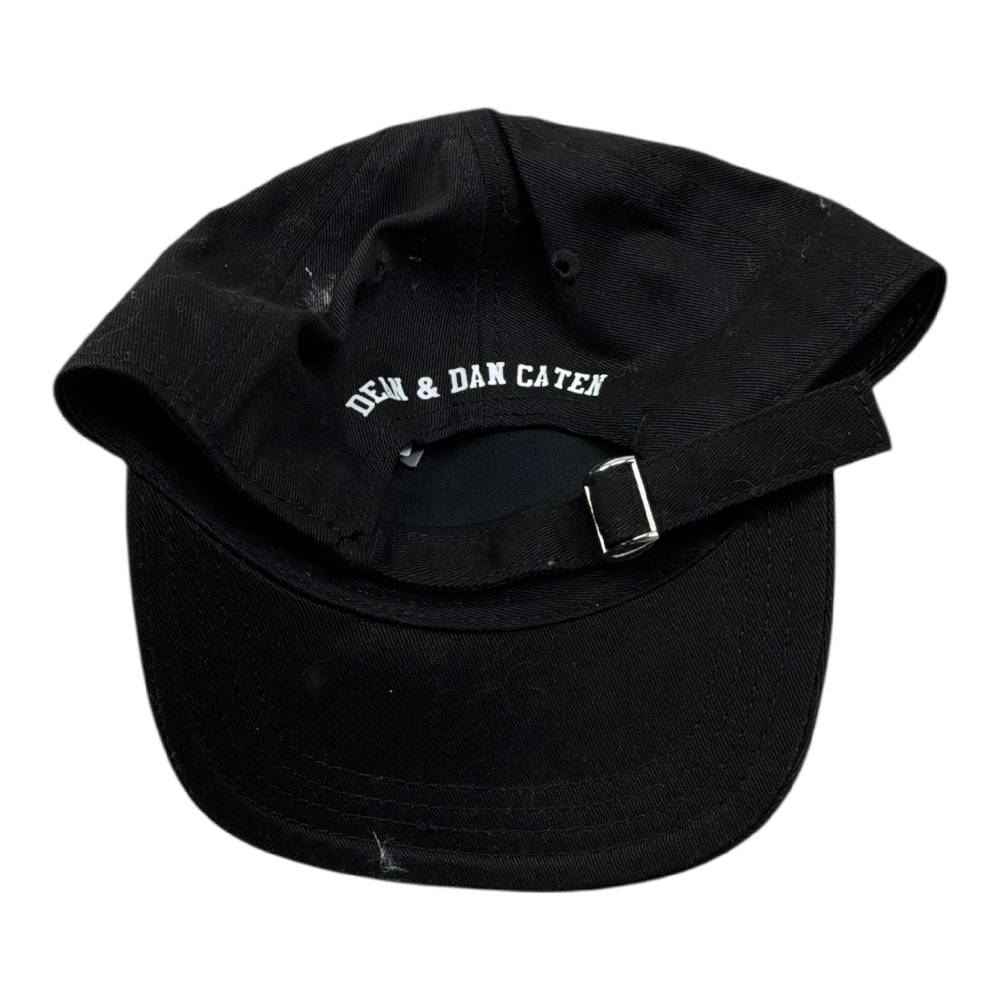 Dsquared2 Berretto Tinta Unia con Stampa per Bambino DQ0211 NERO DSQUARED2 