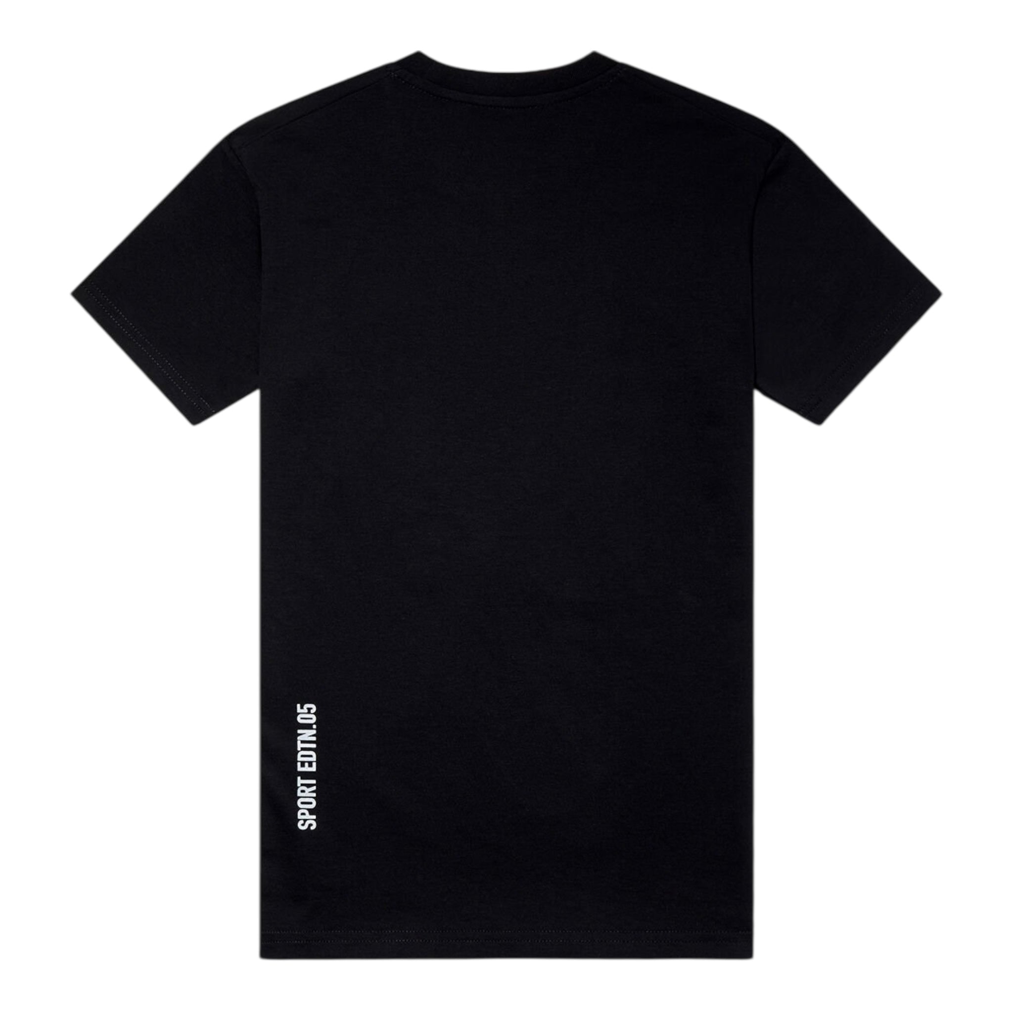 Dsquared2 T-Shirt Girocollo Tinta Unita con Stampa per Bambino DQ0702 NERO DSQUARED2 
