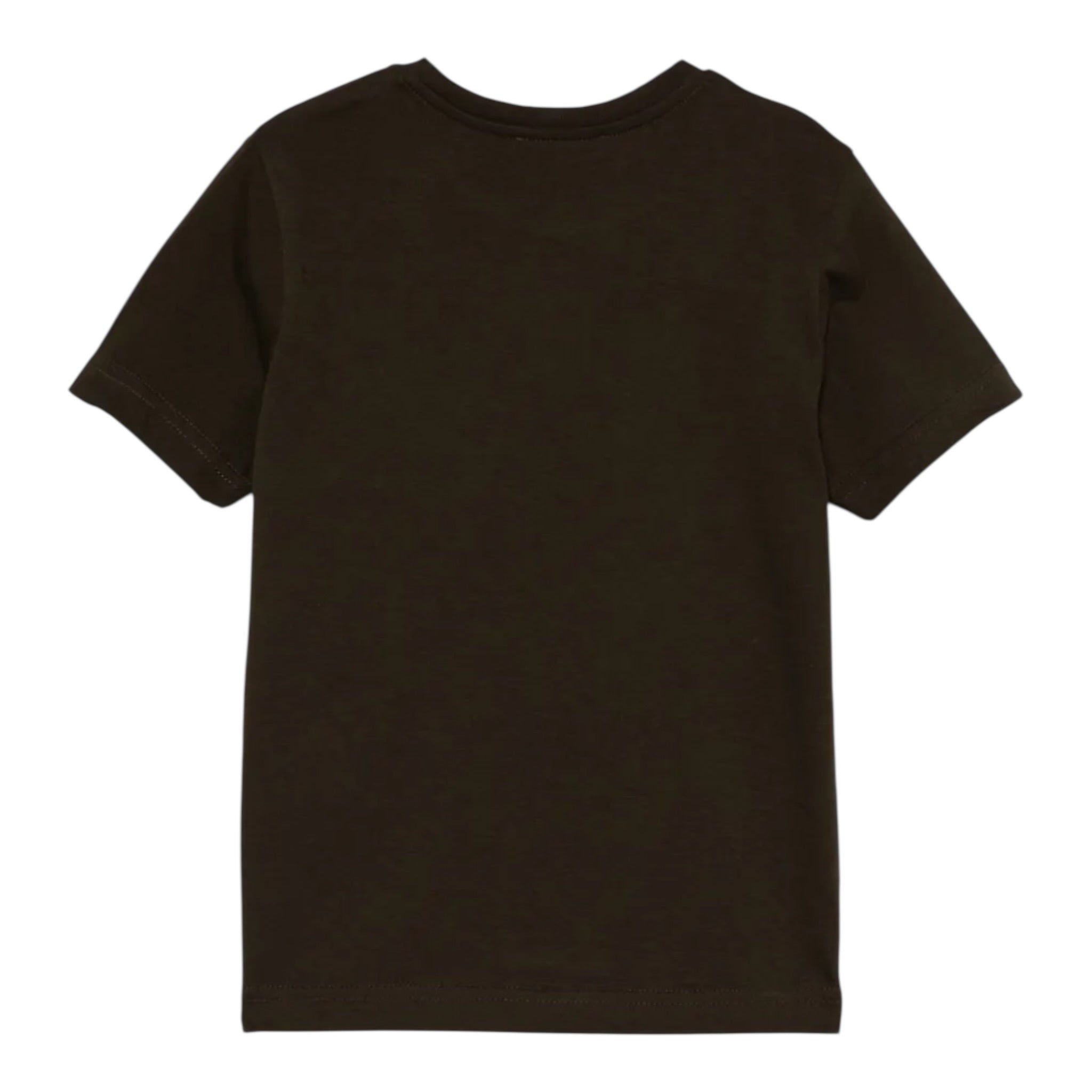 Dsquared2 T-Shirt Girocollo Tinta Unita con Stampa per Bambino DQ2478 VERDE DSQUARED2 