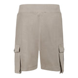 Dsquared2 Bermuda Felpa Tinta Unita con Tasconi per Bambino DQ2720 BEIGE DSQUARED2 