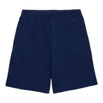 Dsquared2 Bermuda In Tuta Tinta Unita con Stampa per Bambino DQ2738XX BLU DSQUARED2 