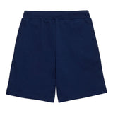 Dsquared2 Bermuda In Tuta Tinta Unita con Stampa per Bambino DQ2738XX BLU DSQUARED2 