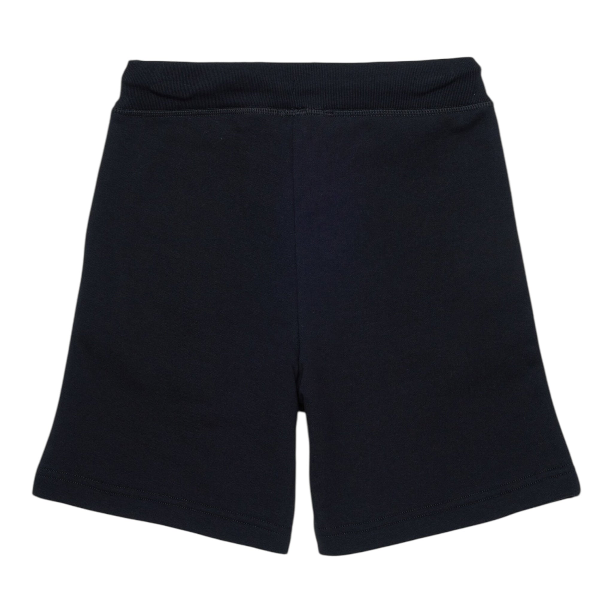Dsquared2 Bermuda In Tuta Tinta Unita con Stampa per Bambino DQ2738XX NERO DSQUARED2 