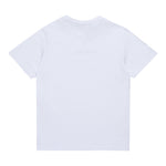 Dsquared2 T-Shirt Girocollo Tinta Unita con Stampa per Bambino DQ2749 BIANCO DSQUARED2 