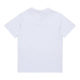 Dsquared2 T-Shirt Girocollo Tinta Unita con Stampa per Bambino DQ2749 BIANCO DSQUARED2 