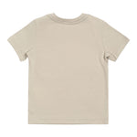 Dsquared2 T-Shirt Girocollo tinta unita con Stampa Beige per Neonato DQ2853XX BEIGE DSQUARED2 