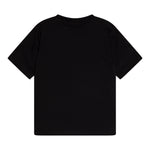 Dsquared2 T-Shirt Tinta Unita con Stampa per Bambino DQ2857 NERO DSQUARED2 