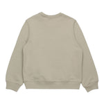 Dsquared2 Felpa Girocollo Tinta Unita con Stampa per Neonato DQ2860 BEIGE DSQUARED2 