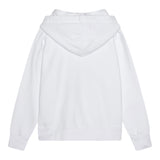 Dsquared2 Felpa Chiusa con Cappuccio Tinta Unita con Stampa,Collaborazione con Invicta per Bambino DQ2907 BIANCO DSQUARED2 