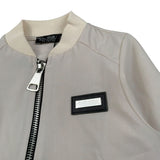 Duepuntozero Giubbino Tinta Unita con Zip per Bambino GBTASC BEIGE DUEPUNTOZERO 