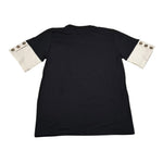 Duepuntozero T-Shirt Tinta Unita con Bottoni per Bambino TS139 NERO DUEPUNTOZERO 