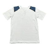 Duepuntozero T-Shirt Tinta Unita con Stampa per Bambino TSB256J BIANCO DUEPUNTOZERO 