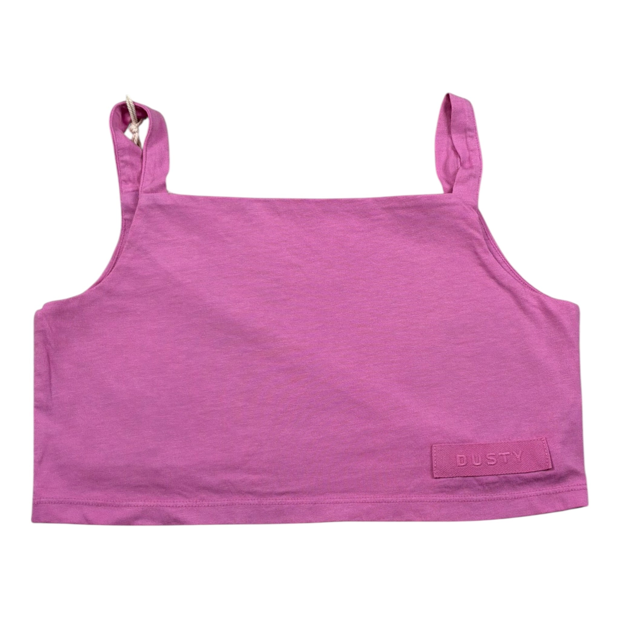 Dusty Color Top Tinta Unita per Bambina DJWS5004TP ROSA DUSTY COLOR 