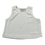 Dusty Color Top Giromanica Tinta Unita per Bambina DJWS5010CN BIANCO DUSTY COLOR 
