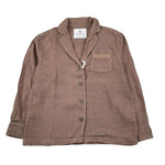 Dusty Color Camicia Manica Lunga Tinta Unita per Bambino DJWS5017OS MARRONE DUSTY COLOR 