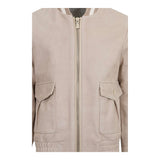 Eleventy Giubbino Tinta Unita con Zip per Bambino EW2P27 BEIGE ELEVENTY 