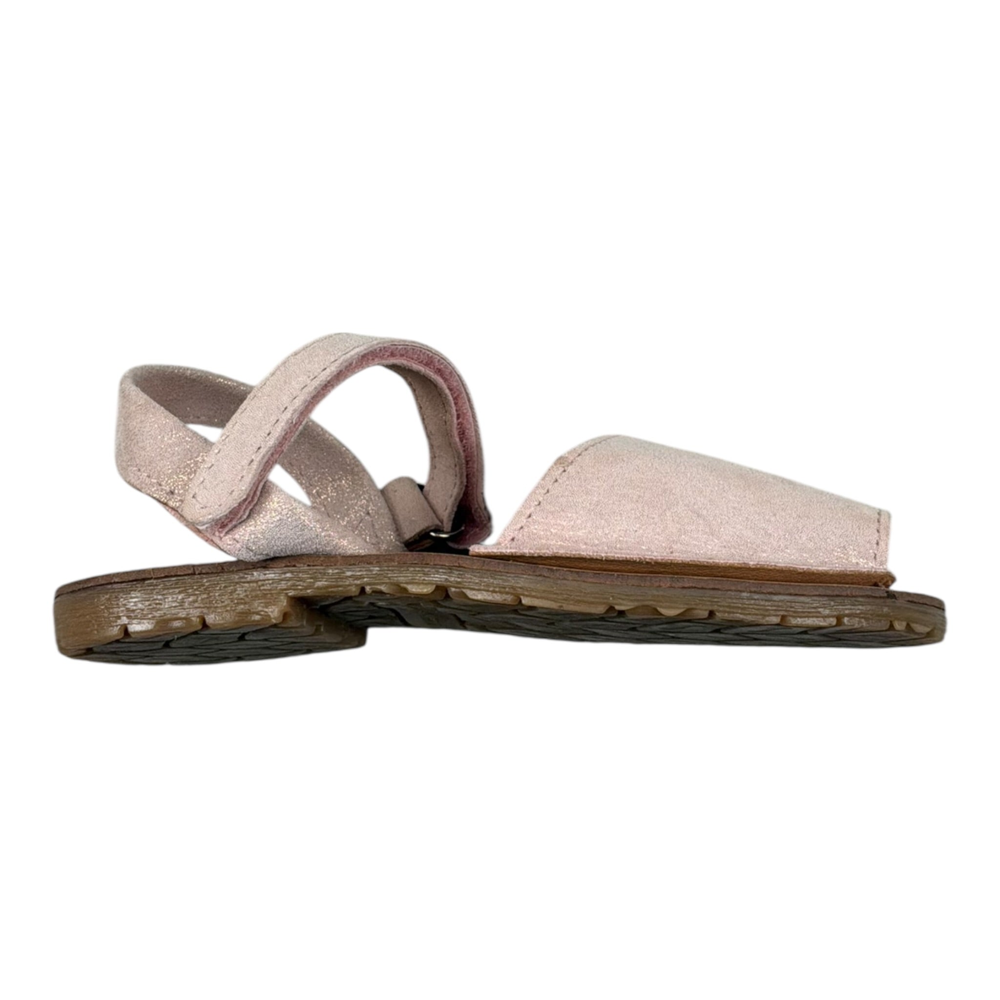 Eli  Sandalo Tinta Unita con Strappo per Bambina AE48603 ROSA ELI 