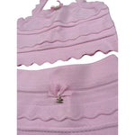 Elisabetta Franchi Completo 2 Pezzi Gonna Tinta Unita con Ricami-Top per Bambina EFCM015X ROSA ELISABETTA FRANCHI 