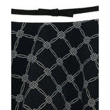 Elisabetta Franchi Gonna Tinta Unita con Elastico In Vita per Bambina EFG185 NERO ELISABETTA FRANCHI 