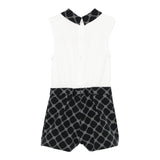 Elisabetta Franchi Tuta Giromanica Bicolore per Bambina EFTA100X BIANCO/NERO ELISABETTA FRANCHI 