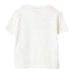 Elisabetta Franchi T-Shirt Girocollo Tinta Unita con Applicazioni Brillantini per Bambina EFTS226 BIANCO ELISABETTA FRANCHI 
