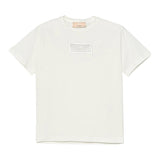 Elisabetta Franchi T-Shirt Girocollo Tinta Unita con Logo per Bambina EFTS235 PANNA ELISABETTA FRANCHI 