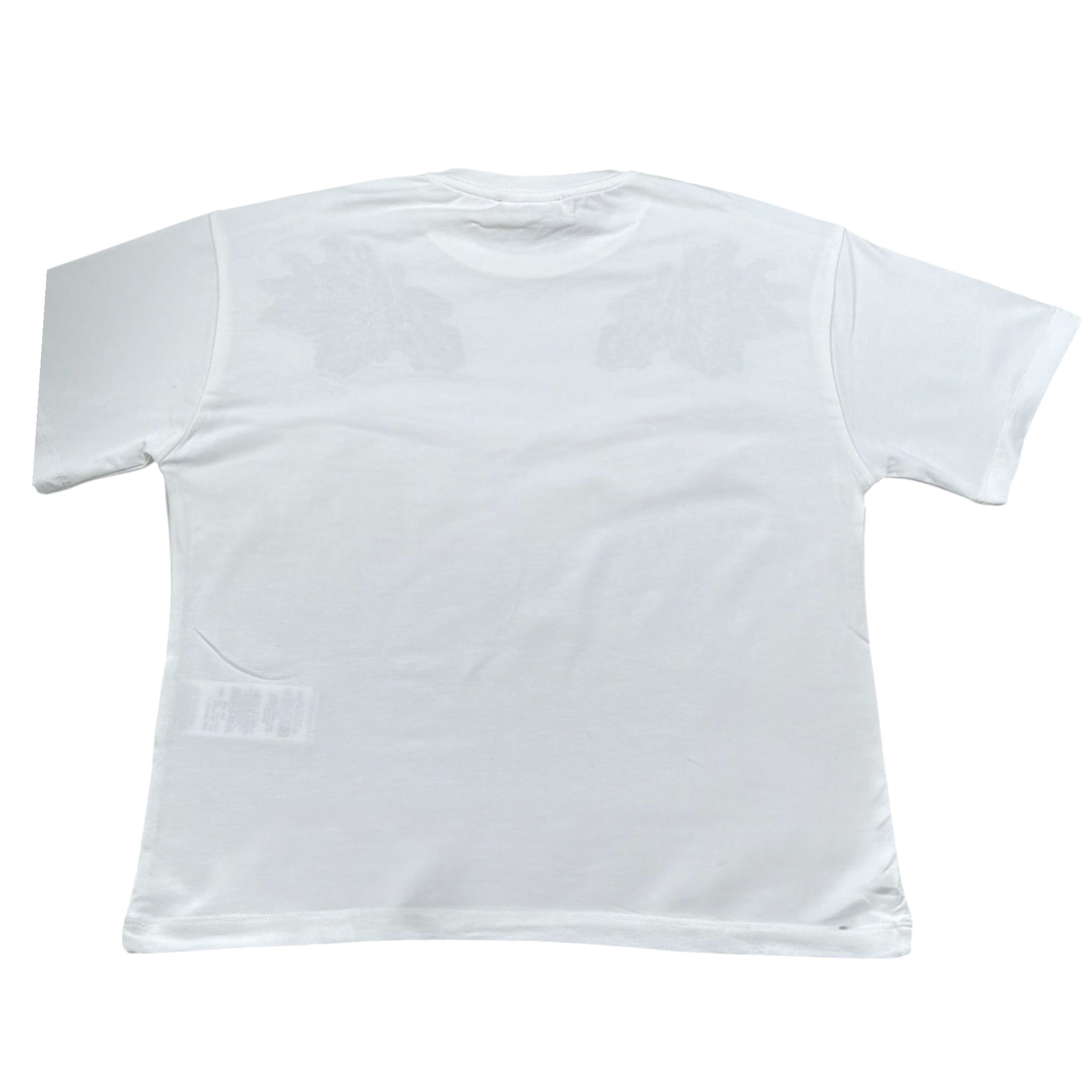 Elisabetta Franchi T-Shirt Girocollo Tinta Unita con Logo per Bambina EFTS236X BIANCO ELISABETTA FRANCHI 