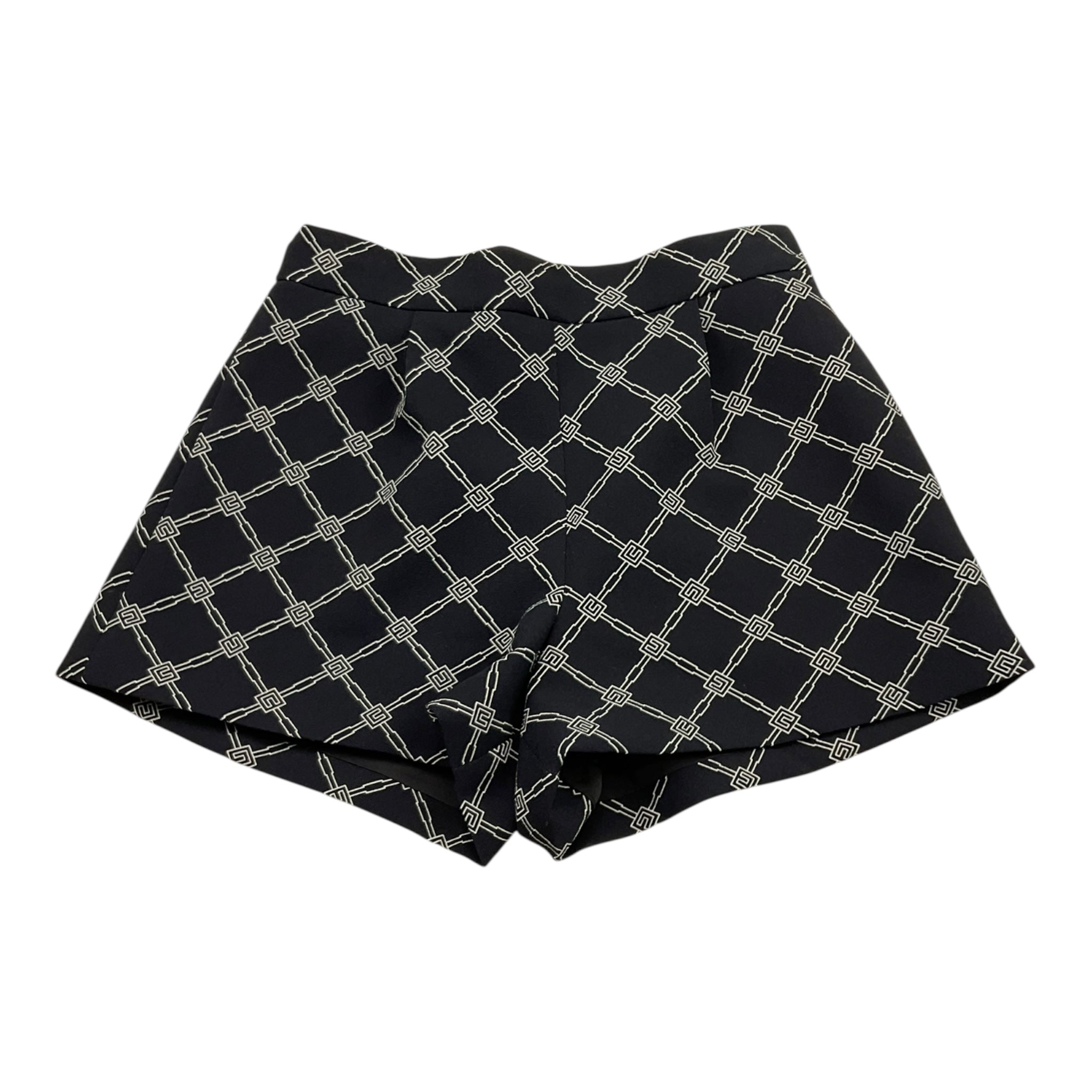 Elisabetta Franchi Short Tinta Unita con Stampa per Bambina EGBE023J NERO ELISABETTA FRANCHI 