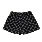 Elisabetta Franchi Short Tinta Unita con Stampa per Bambina EGBE023J NERO ELISABETTA FRANCHI 