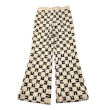 Elisabetta Franchi Pantalone Tinta Unita Logato Bicolore per Bambina EGPA060 PANNA ELISABETTA FRANCHI 