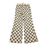 Elisabetta Franchi Pantalone Tinta Unita Logato Bicolore per Bambina EGPA060 PANNA ELISABETTA FRANCHI 