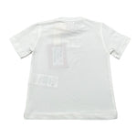 Elisabetta Franchi T-Shirt Girocollo Tinta Unita con Stampa per Bambina EGTS091 BIANCO ELISABETTA FRANCHI 