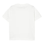 Elisabetta Franchi T-Shirt Girocollo Tinta Unita con Stampa per Neonata EGTS094 BIANCO ELISABETTA FRANCHI 