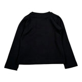 Elisabetta Franchi Shirt Girocollo Tinta Unita con Stampa per Neonata EGTS50 NERO ELISABETTA FRANCHI 