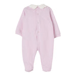 Elisabetta Franchi Tutina Manica Lunga Tinta Unita con Ricami per Neonata ENTU131 ROSA ELISABETTA FRANCHI 